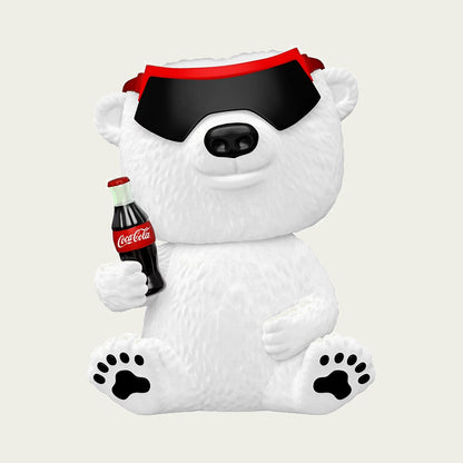 Funko Pop 90s Coca Cola Polar Bear #158 [Flocked]