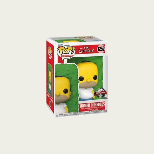 Funko Pop The Simpsons Homer in Hedges #1252